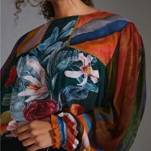 Multicolor Floral Women's Top